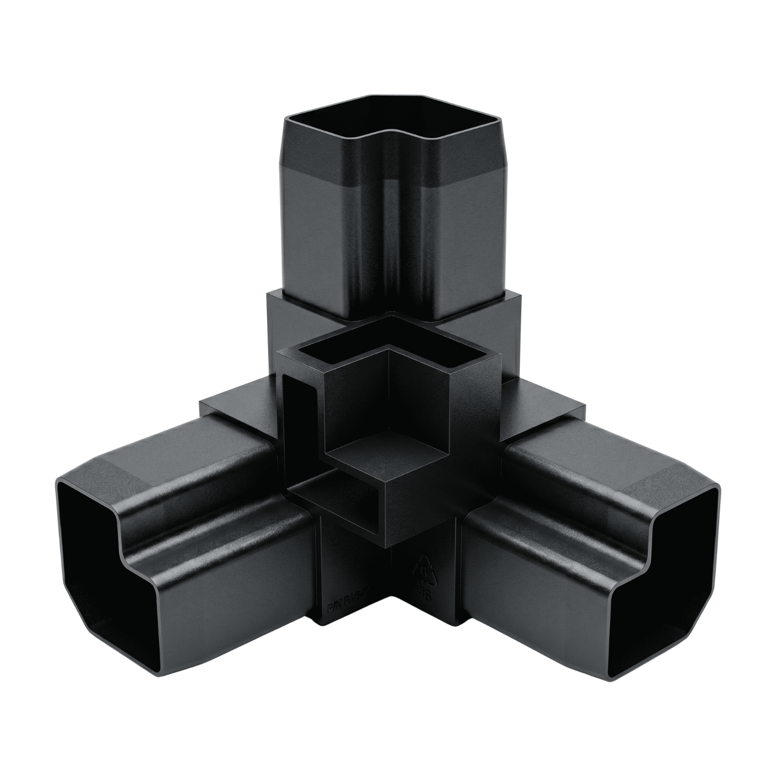 40-25 mm Radius Açılı Plastik Köşe
