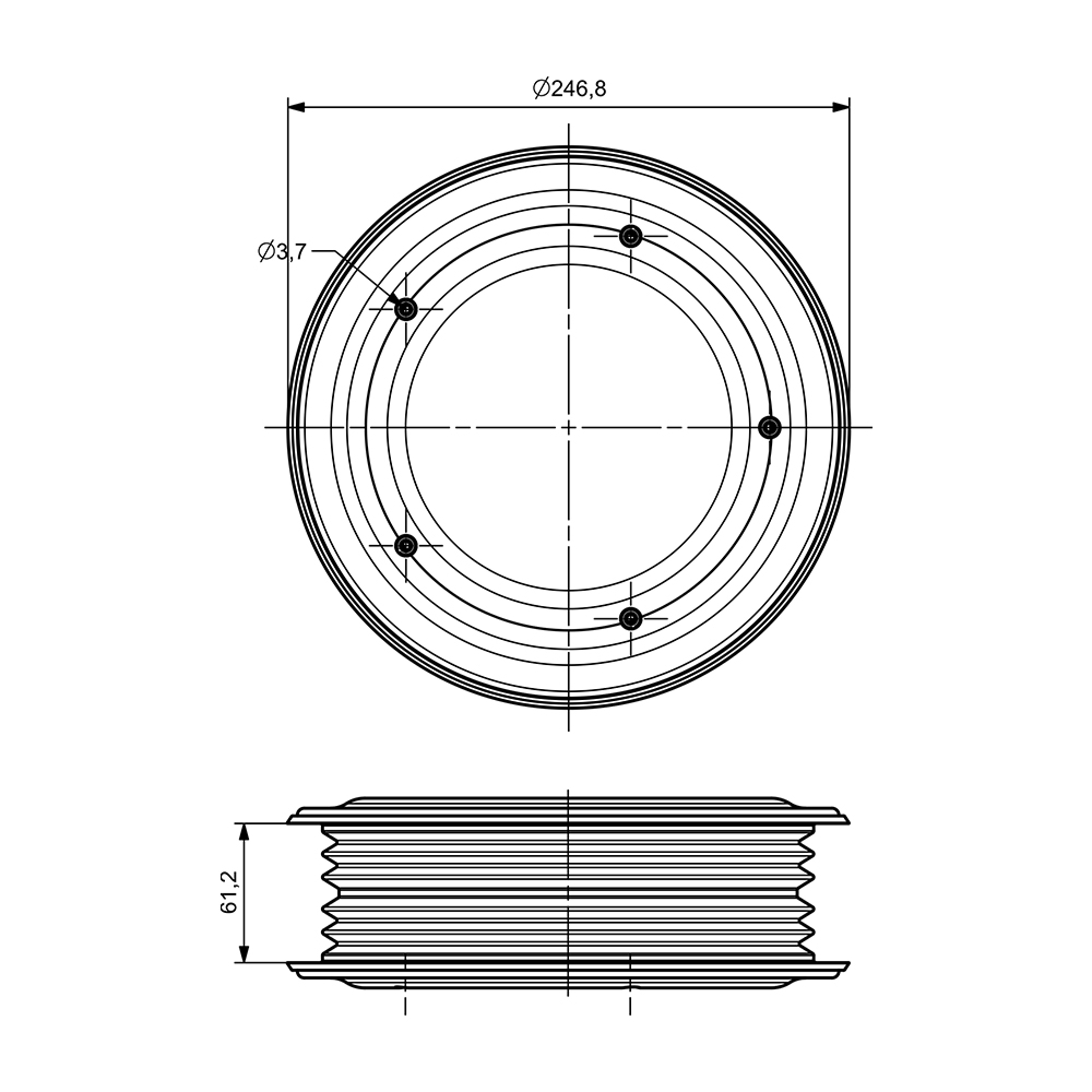 C0002 - Porthole w/Bellows