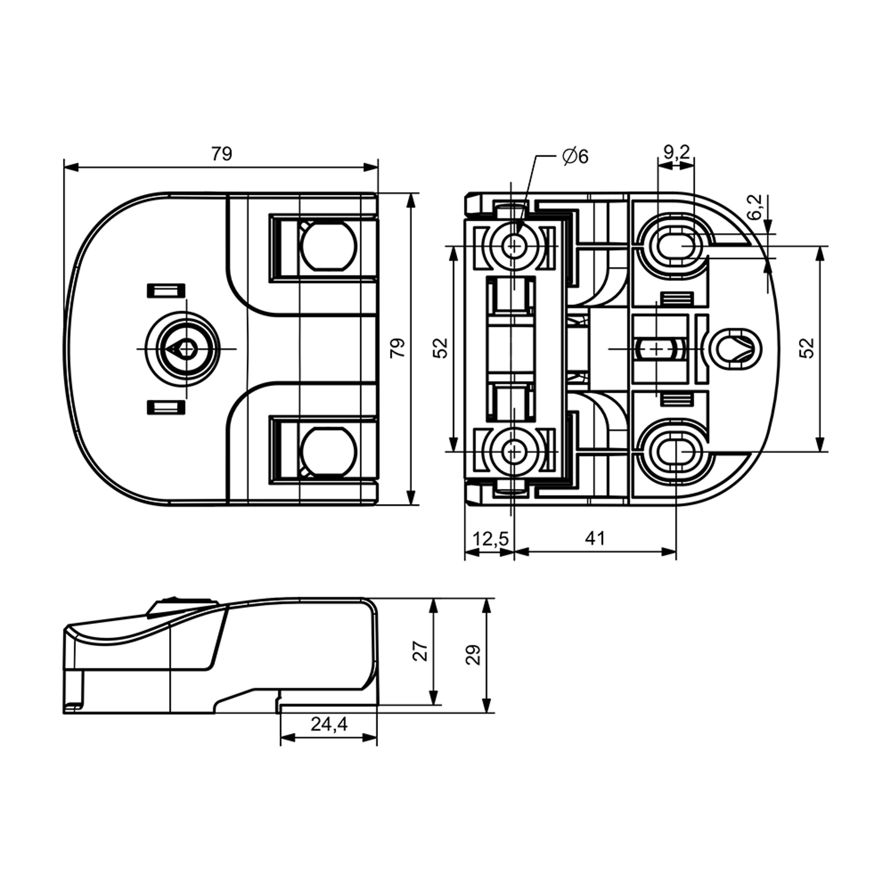 DM0001 - Dual Hinge