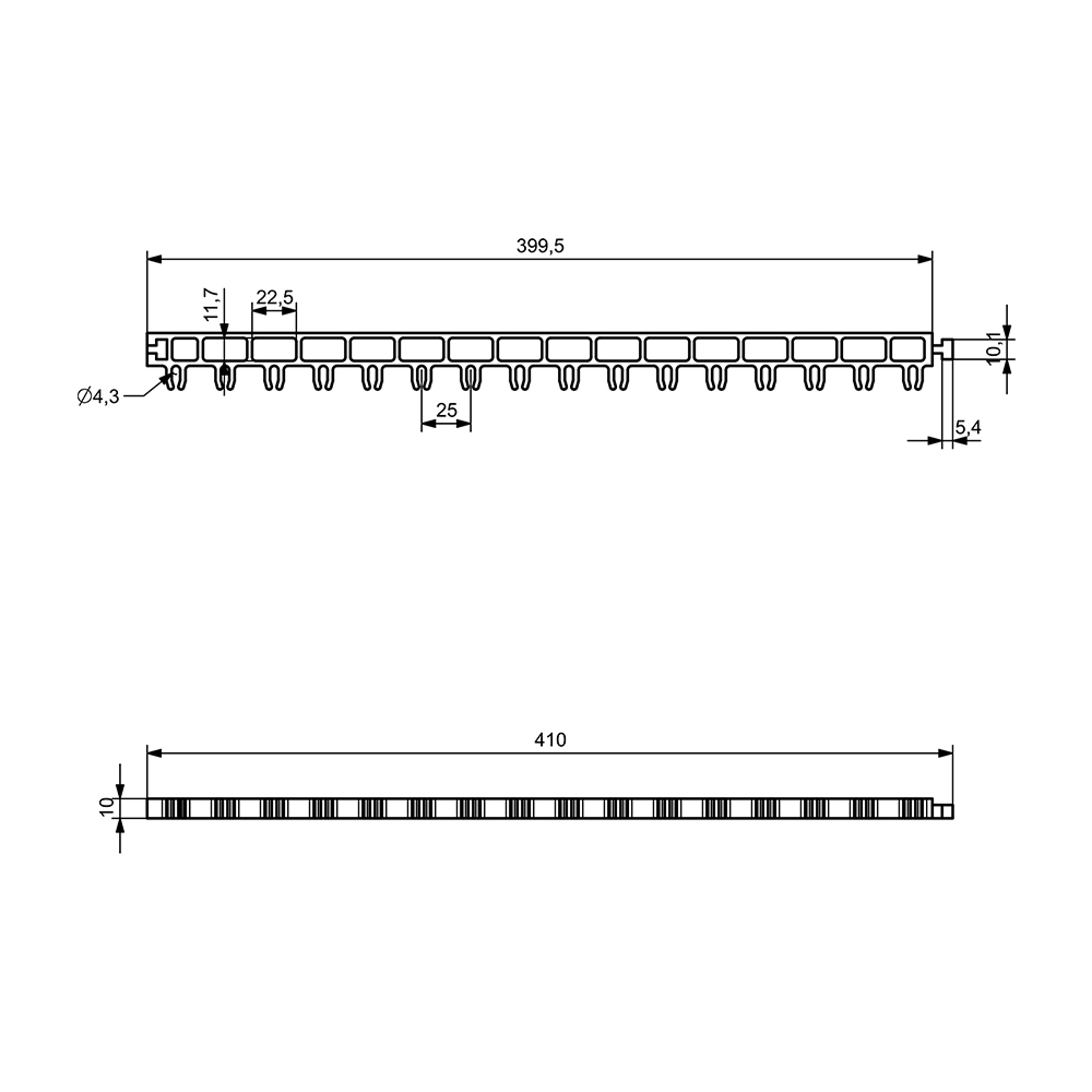 DT0002 - Mist Eliminator Stabilizer 25-16 mm