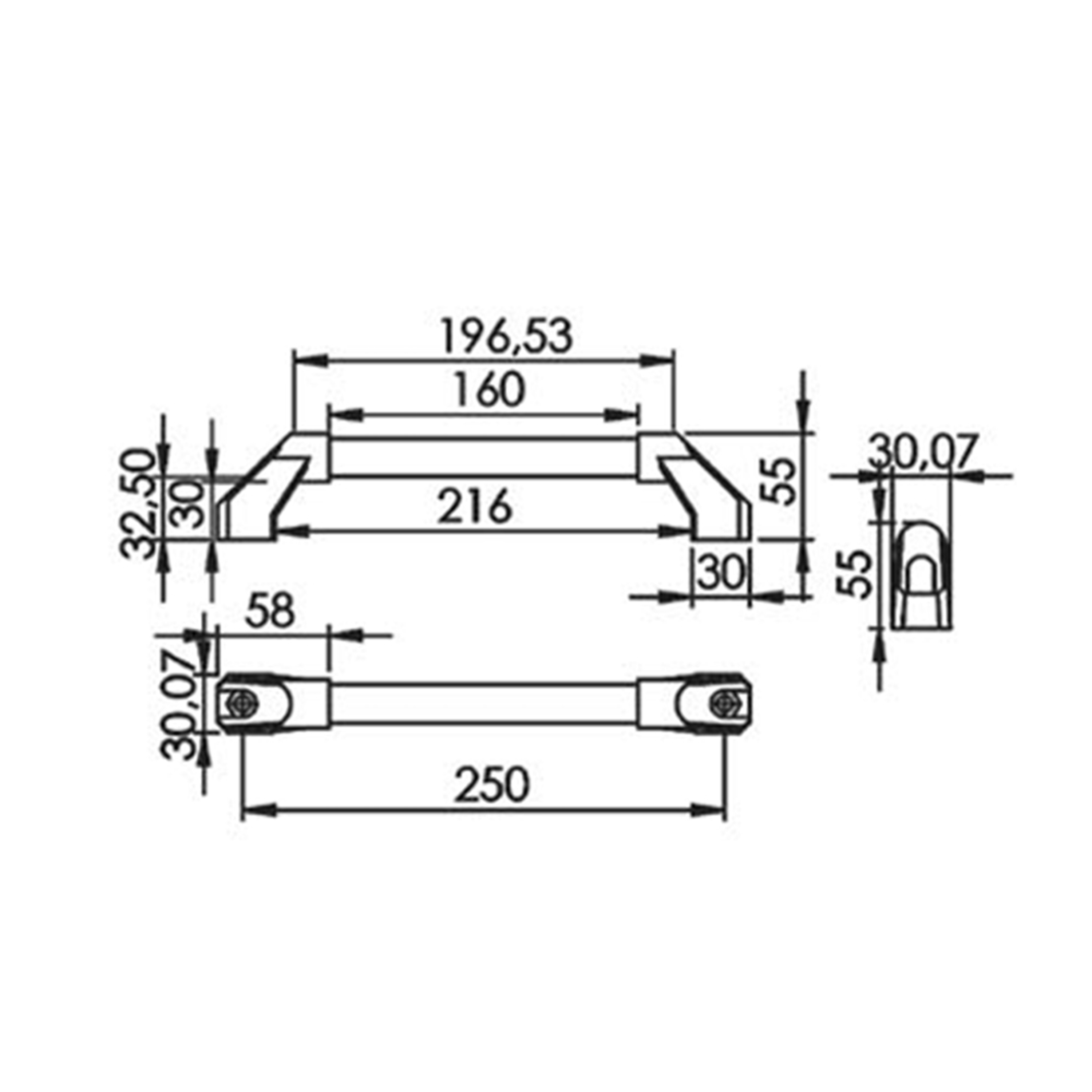 G0006 - Resizable Door Handle