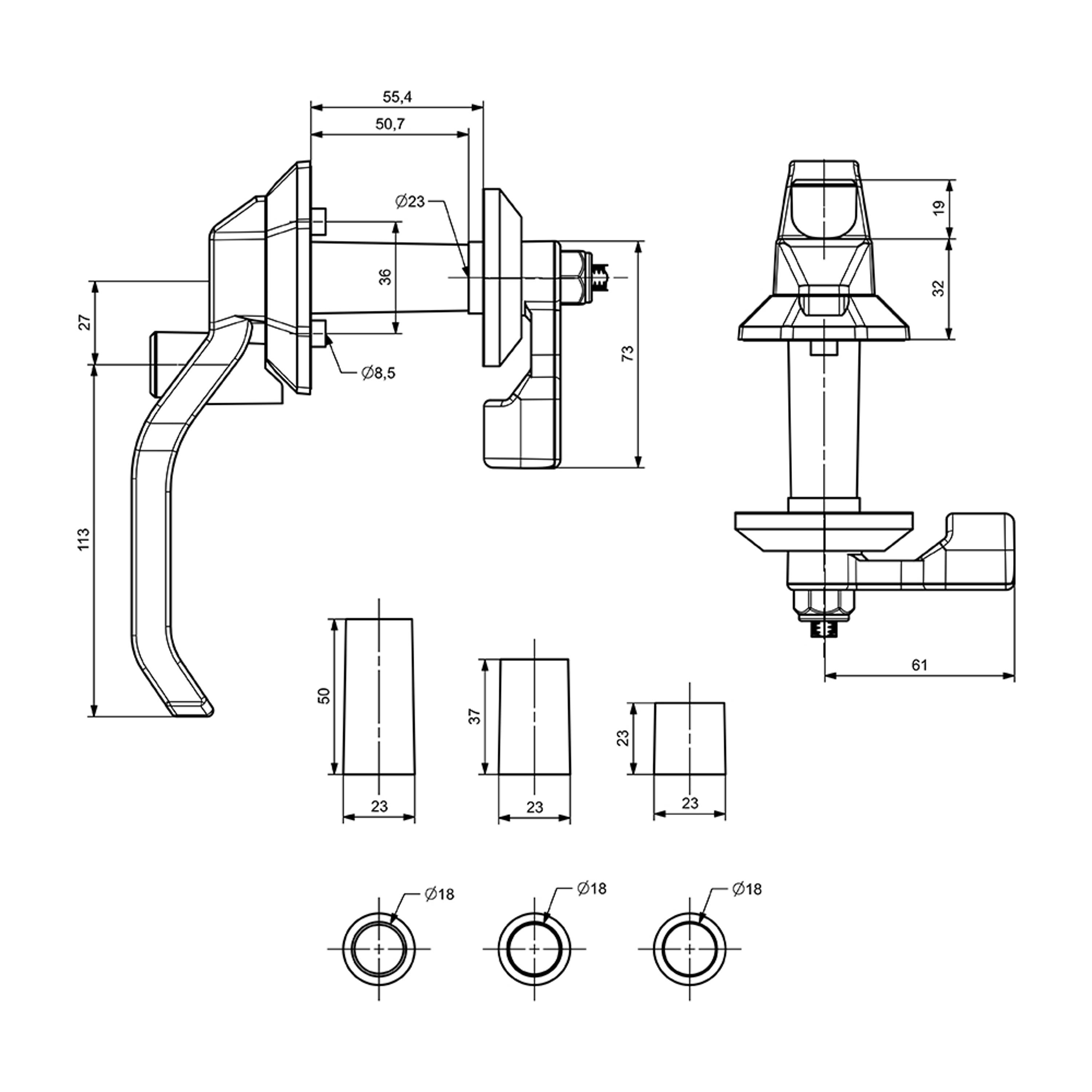 K0001 - Door Handle