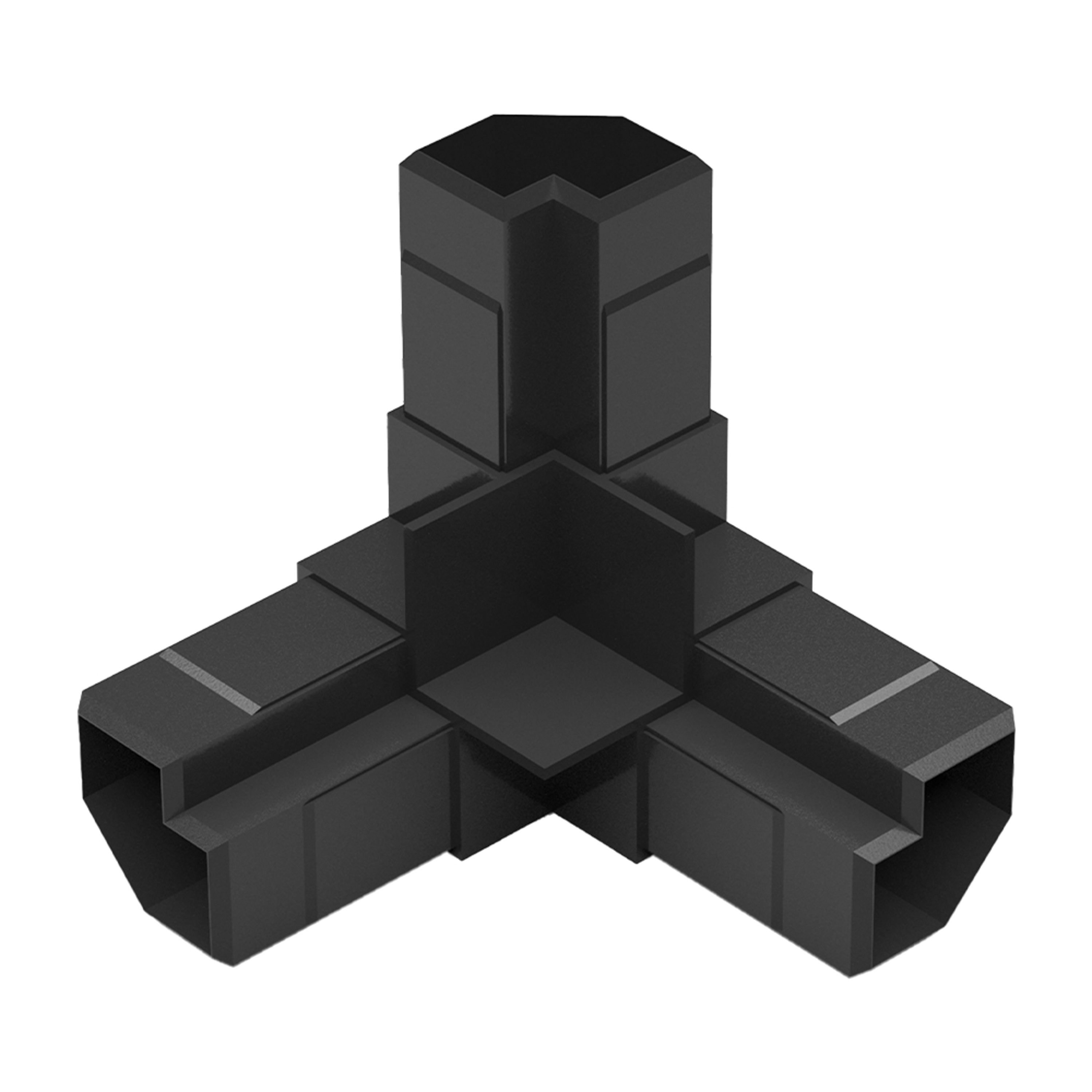 P0003 - 40-25 mm Radius Angled Plastic Corner