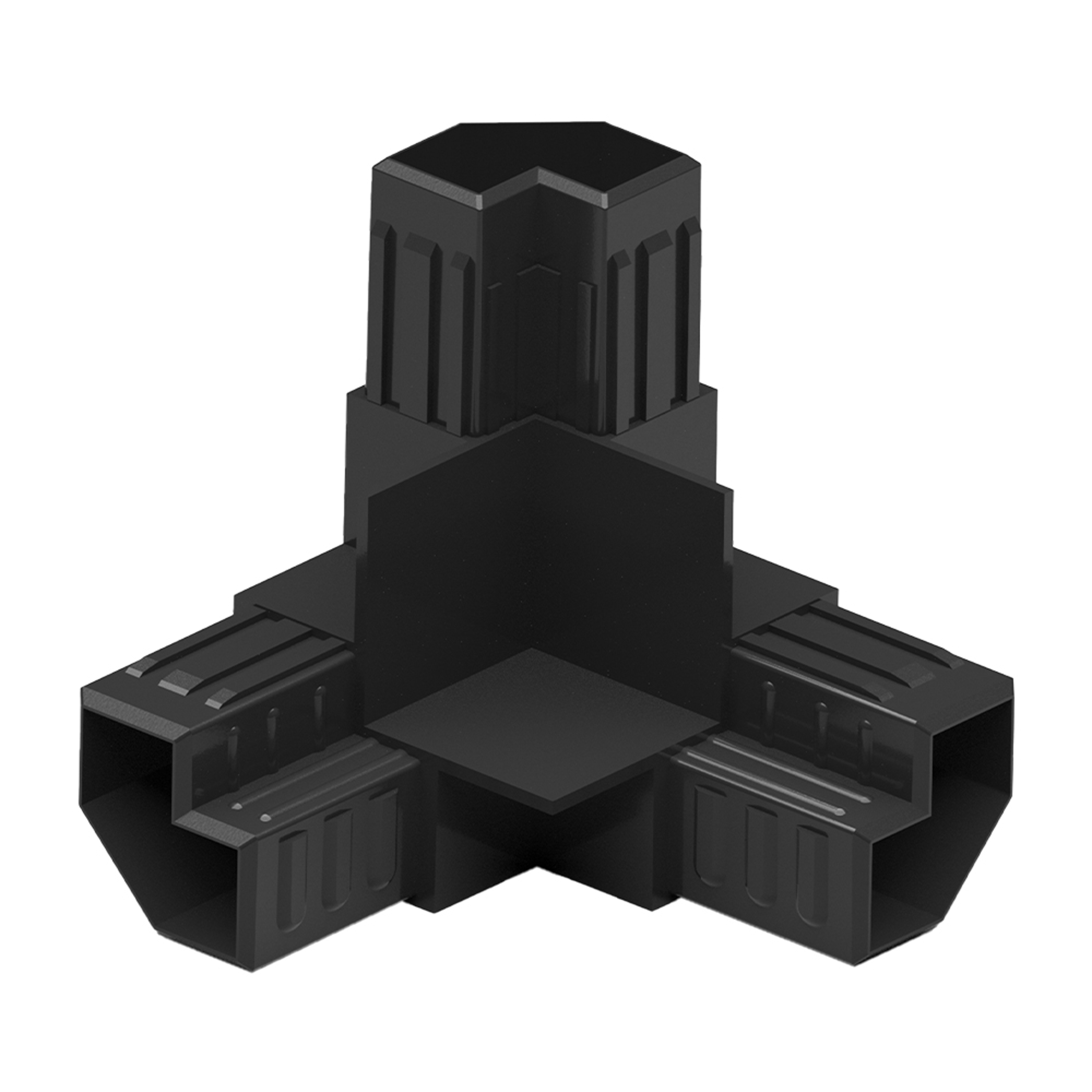 P0009 - 40-25 mm Plastic Pyramid Corner