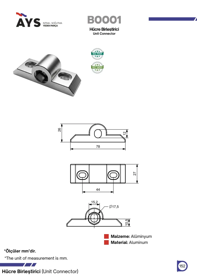 Catalogue page · B0001