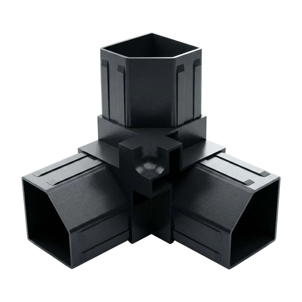 60-45 mm Hygienic Plastic Corner